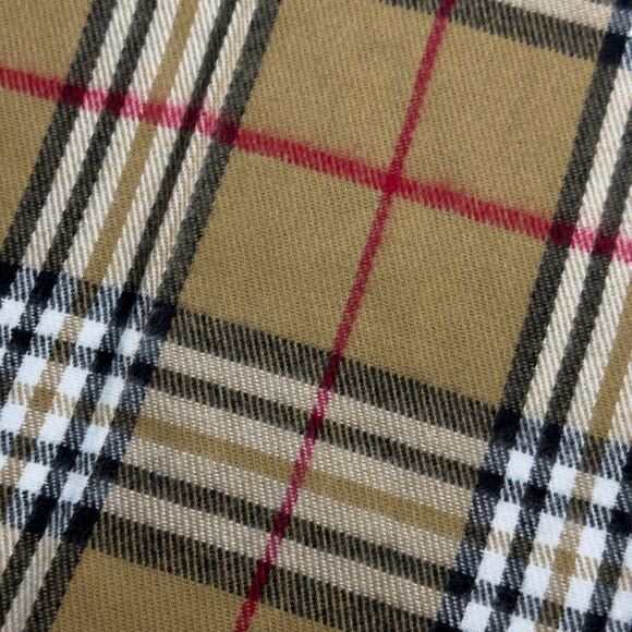 Avenue Neck Warmer Muffler & Scarf Mens Multi Checkered 100% Acrylic Fringe End - Picture 3 of 6